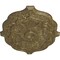 Ekena Millwork Pesaro Ceiling Medallion, Hand-Painted Mississippi Mud Crackle, 36"W x 26"H x 1 1/2"P CM36X26PEMMC - alternate 2